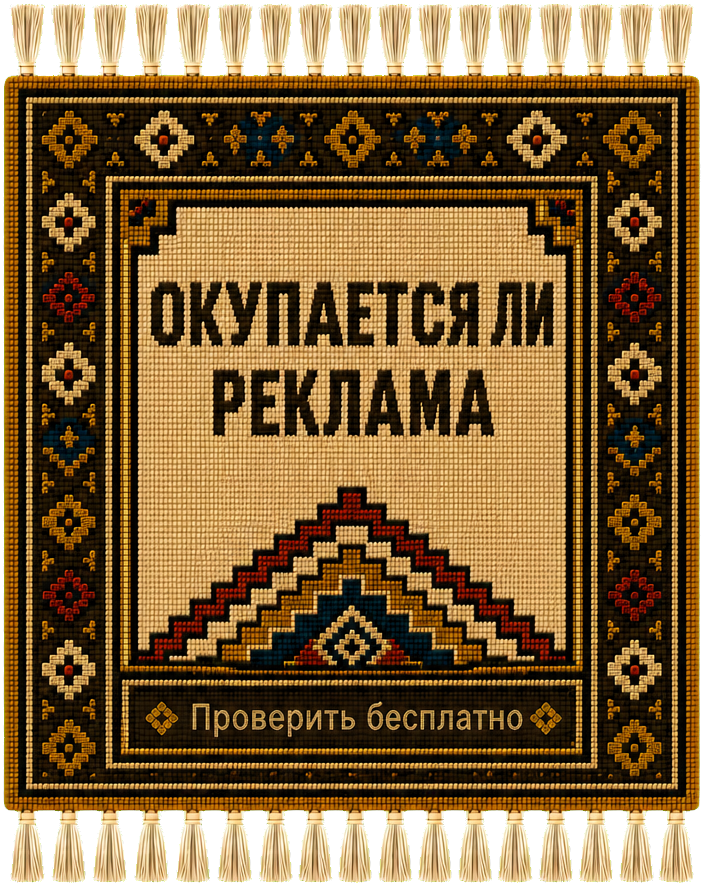 Ковёр «Окупается ли реклама»
